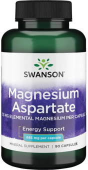 Swanson Magnesium Aspartate 685 mg 